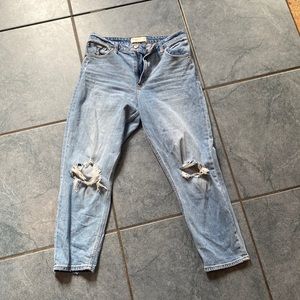 ABECROMBIE mom jeans